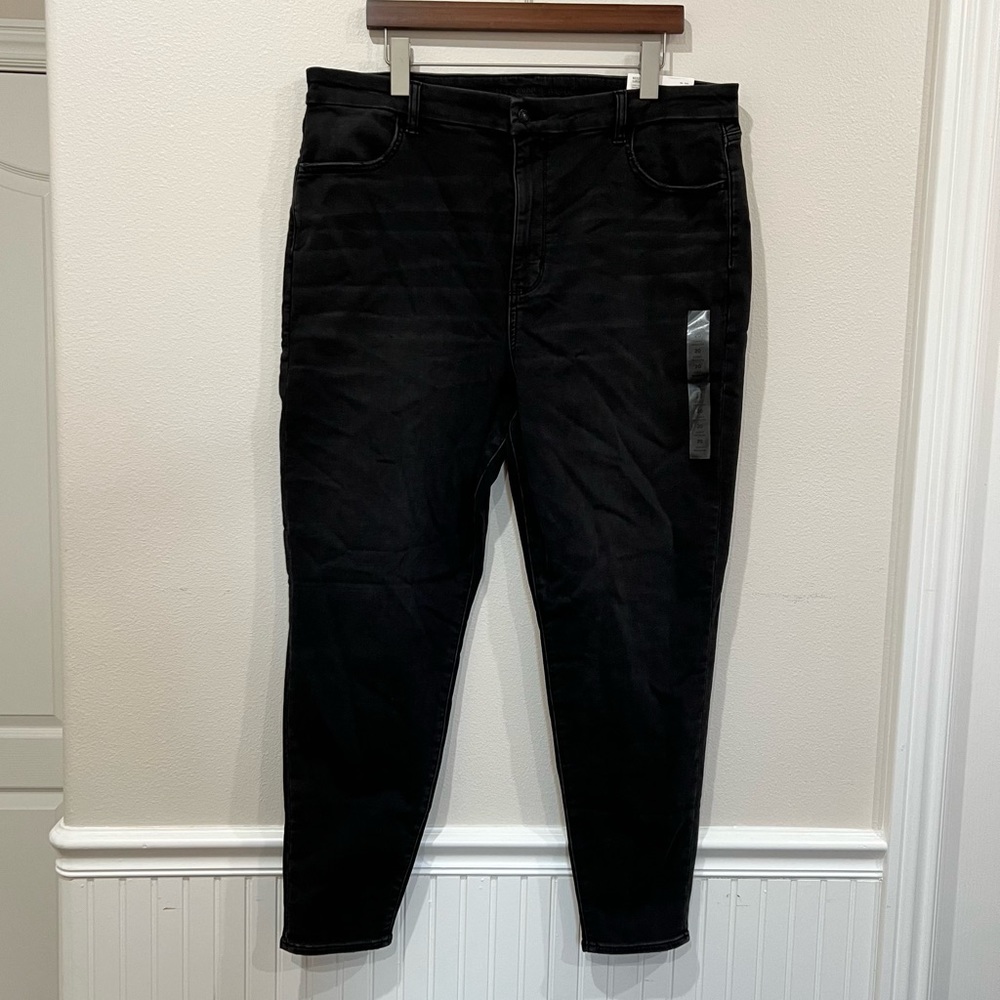 American Eagle Skinny Jeans 20R Black